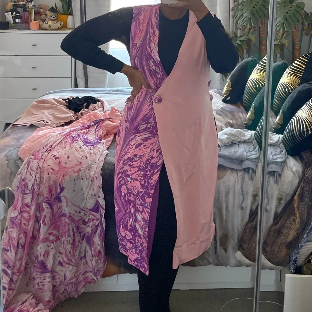 Multi-way layered gown sz 0X - Picture 14 of 17